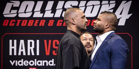 Collision 4: Hari vs Overeem 3 Odds, 50x je Inzet bij winst!.
